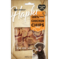 Flamingo Pet Products Friandises chips poulet Hapki 85 g pour chien Accueil