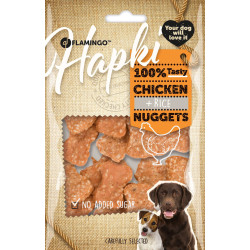 Hapki Nuggets kip en rijst hondensnacks 85 g Karlie Flamingo FL-511185 Kip