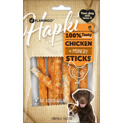 Hapki Treats Kip Sticks 80 g voor honden Flamingo FL-512448 Kip