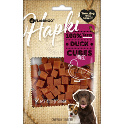 Flamingo Hapki Small Duck Cubes 85 g for dogs Duck