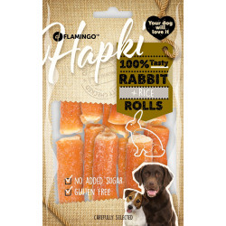 Hapki Cigar Rabbit & Rice Treats 85 g voor honden Flamingo FL-521122 Konijn