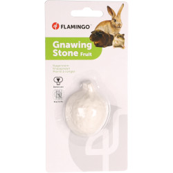 Flamingo 25 g strawberry gnawing stone for rodents Snacks and supplements