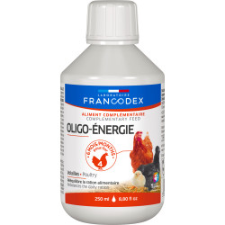 Francodex Oligo-Energie bringt die Futterration wieder ins Gleichgewicht 250 ml für Hühner FR-174219 Nahrungsergänzungsmittel