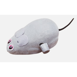 Rato Xavier 10,5 cm cinzento, brinquedo de gato FL-501085 Jogos
