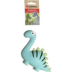 Zielona lateksowa zabawka dinozaur dla psów o wysokości 13,5 cm FL-522783 Flamingo