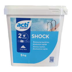 SCP EUROPE ACTI SHOCK ( chlore choc ) en granule 5kg Chlore