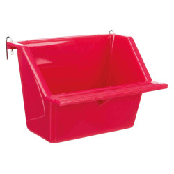 Trixie Hanging feeders with metal stand 200 ml 11 x 9 cm, random color Feeding troughs, drinking troughs