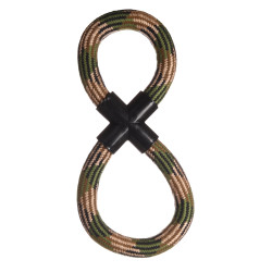 Flamingo Toy rope in 8 Camouflage pull rope 16 x 38 x 3 cm for dogs Ropes for dogs