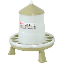 Alimentador de silo de plástico com pés, capacidade 2 kg, baixo estaleiro ZO-175663-LICHEN Alimentador