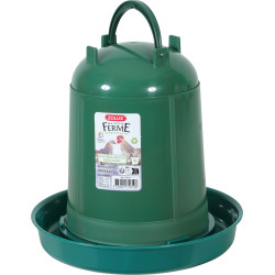Gerecycleerde plastic drinkbak 3 liter, groen, achtertuin zolux ZO-175619 Waterpoel