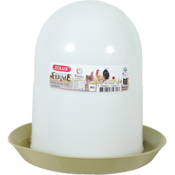 Alimentador de silo de plástico 2 kg verde para quintal ZO-175661lic Alimentador