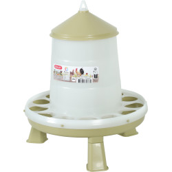 Alimentador de silo de plástico com pés, capacidade 2 kg, baixo estaleiro ZO-175663-LICHEN Alimentador