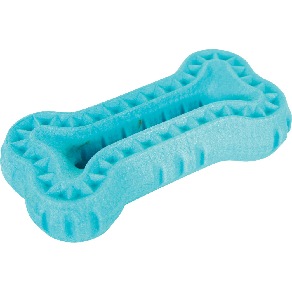 zolux Moos TPR 13 cm x 2.5 cm blue floating bone toy for dogs Dog toy