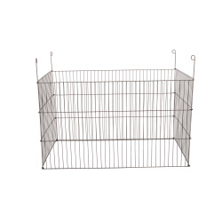 zolux Rectangular outdoor metal playpen 60 x 102 x H 60 cm for rodents Enclosure
