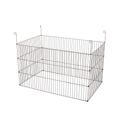 zolux Rectangular outdoor metal playpen 60 x 102 x H 60 cm for rodents Enclosure