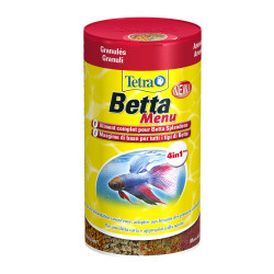 Tetra Betta menu 38 g - 100 ml. pour Betta Splendens Nourriture