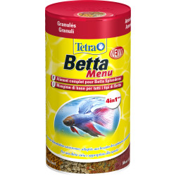 Tetra Betta menu 38 g - 100 ml. pour Betta Splendens Nourriture poisson