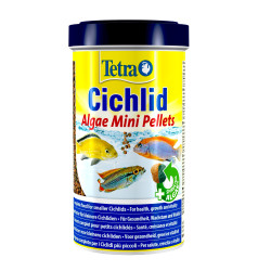Tetra Cichlid Algae mini 170 g 500 ml para ciclídeos ZO-197503 Alimentação