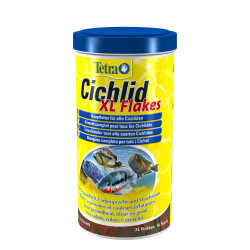 ZO-767126 Tetra Tetra Cichlid XL Flakes 160 g 1000 ml alimento para cíclidos y peces ornamentales Alimentos