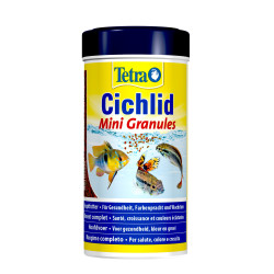 Tetra Cichlid mini granules 110 g 250 ml nourriture pour Cichlidés de 3 à 6 cm Nourriture poisson