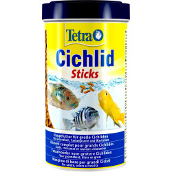 Tetra Cichlid sticks 160g - 500 ml nourriture pour grands Cichlidés Nourriture poisson