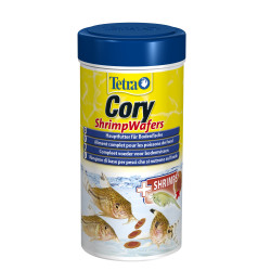 Tetra Cory garnalen Wafers 105g - 250 ml voeding voor Corydoras Tetra ZO-257429 Voedsel
