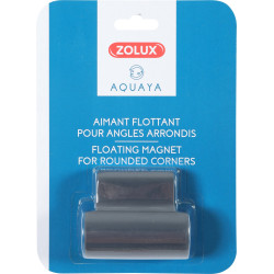 Drijvende magneet 6,5 x 5 x 2,5 cm voor aquariumhoeken zolux ZO-334223 Aquariumonderhoud, schoonmaken