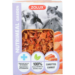 ZO-209290 zolux Golosinas de zanahoria deshidratada 40 g para roedores Aperitivos y suplementos