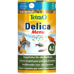 Tetra Tetra Delica Menu 30g - 100 ml Futter für Zierfische ZO-724204 Essen