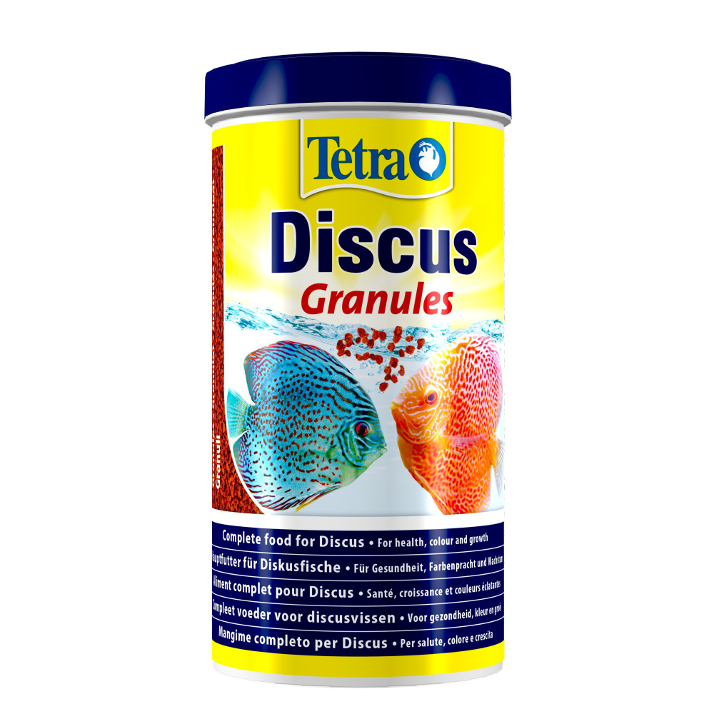 Tetra Discus granulés 300 g - 1 litre nourriture pour les discus et grand poissons d'ornement Nourriture poisson