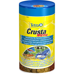Tetra Krustentierfutter Crusta menu 52 g - 100 ml Futter für Krabben und Garnelen ZO-171794 Essen