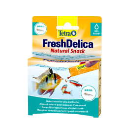 Tetra Krill gel treats 16 stick da 3 g Mangime fresco Delica per pesci ornamentali ZO-236707 Cibo