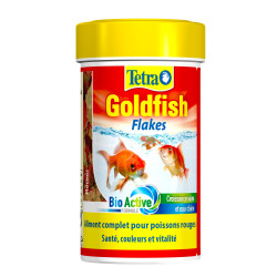 Tetra Goldfish Flocons 20 g - 100 ml Aliment complet pour les poissons rouge Nourriture poisson
