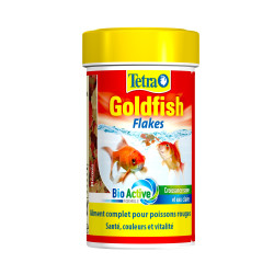 ZO-184190 Tetra Goldfish Flakes 100 g - 500 ml Alimento completo para carpas doradas Alimentos