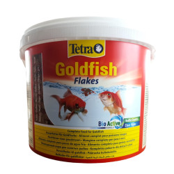 Tetra Goldfish Flocken 2.050 kg - 10 Liter Alleinfuttermittel für Goldfische ZO-766341 Essen