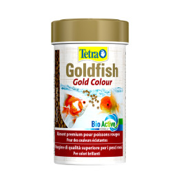 ZO-764736 Tetra Goldfish Gold Couleur 30g - 100ml Alimento completo para carpas doradas Alimentos