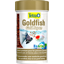 ZO-135864 Tetra Goldfish Gold Japonais 55g - 100ml Alimento completo para peces japoneses Alimentos