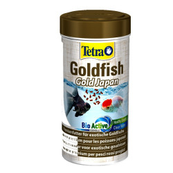 ZO-131149 Tetra Goldfish Gold Japonais 145g - 250ml Alimento completo para peces japoneses Alimentos