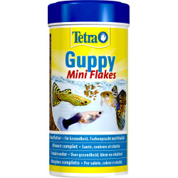Tetra Guppy mini flakes 30g - 100 ml Alimento per guppy, platy, molly e portaspada ZO-129047 Cibo