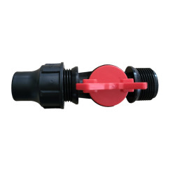 jardiboutique Quick-connect valves for 16 mm and 3/4" diameter pipe - grooved valve for 16 mm pipe - irrigation Drop by drop