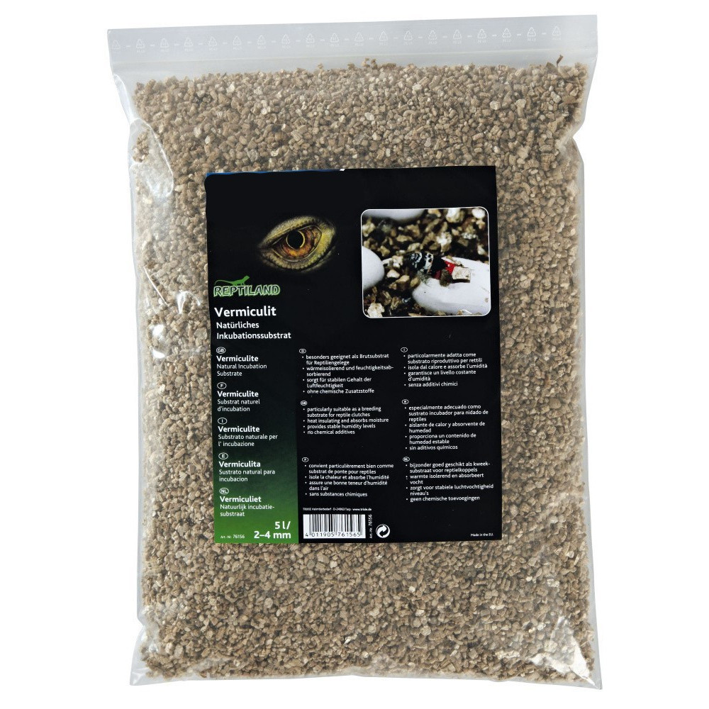 Trixie Vermiculite, substrato naturale di incubazione 5 Litri TR-76156 I substrati