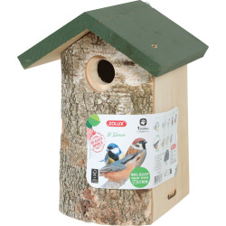 zolux Solid wood nesting box ø32 mm entrance for sparrow birds Birdhouse