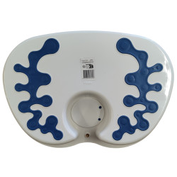 Pool Systems Luxurious white and blue foot bath for Pool or Spa Spa accessory