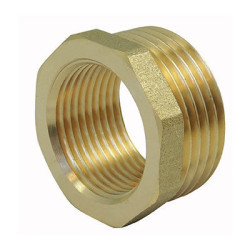 jardiboutique Reducing Ring 1/2 Female x 3/4 Male, Brass, Reducing Fittings. brass fitting