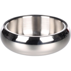 Tigela para comida ou água ø 13,5 cm, 790 ml Muna Round Silver para cães FL-522980 Tigela, tigela
