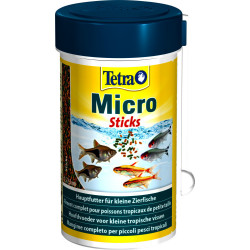 Tetra Micro stick, mangime completo per piccoli pesci tropicali 45g/100ml ZO-277526 Cibo