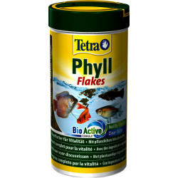 Tetra Phyll Flakes, flake mix for ornamental fish 20g/100ml Food
