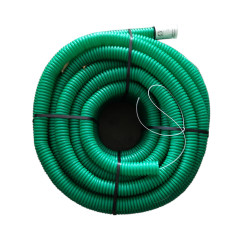 Bainha TCP verde ø40 em bobinas de 50 metros com puxador de fio JB-STPCV50040 FAÇA VOCÊ MESMO