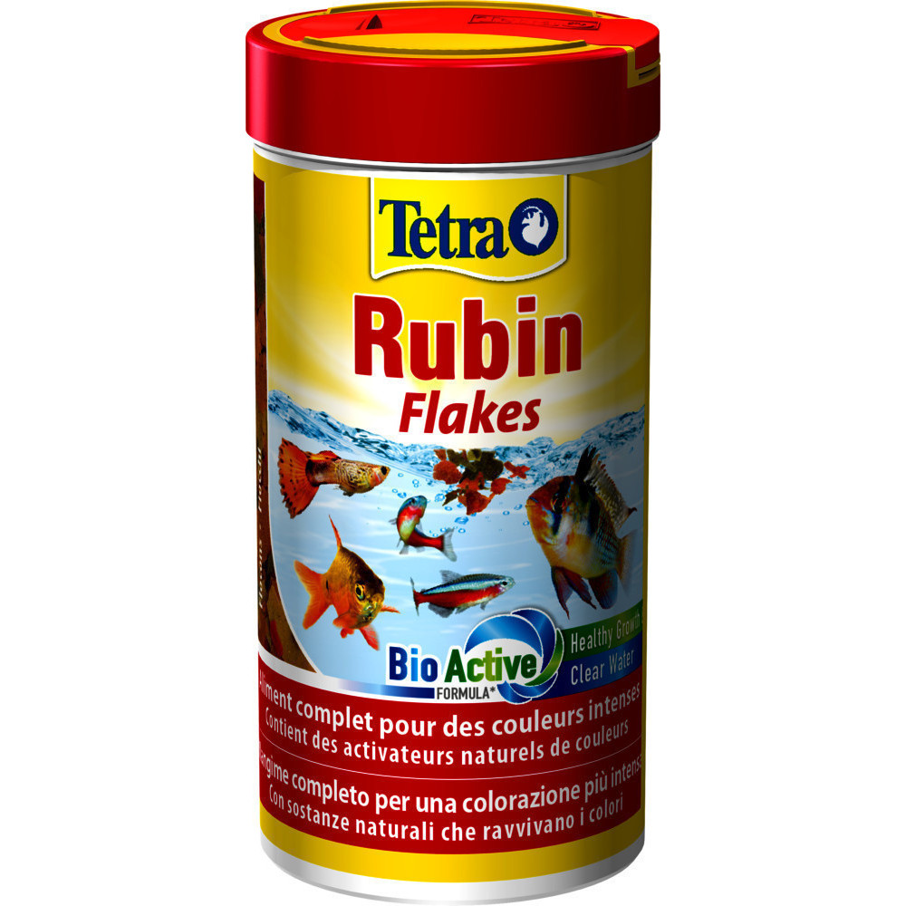 Rubin Flakes vlokkenvoer voor tropische vissen 20g/100ml Tetra ZO-727571 Voedsel