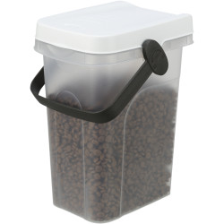 TR-24660 Trixie Caja de croquetas herméticamente cerrada Barril de 7 litros, perro o gato Caja de almacenamiento de alimentos